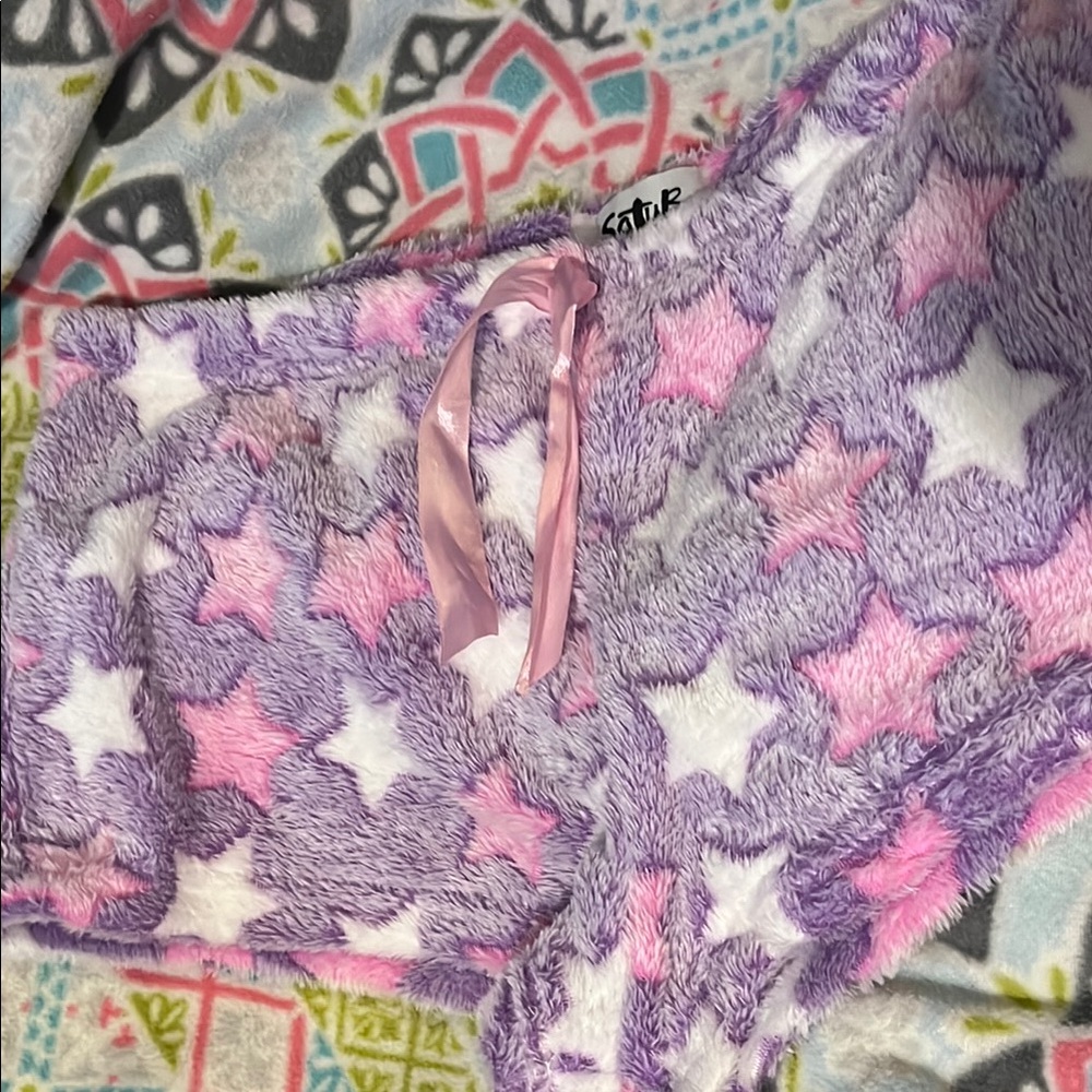 Carter's Purple and Pink Star Pajama Bottoms